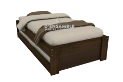 Juego de 2 Camas Canguro Matrimonial/individual Cerradas - comprar en línea