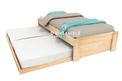 Juego de 2 Camas Canguro Matrimonial/individual Cerradas - tienda en línea