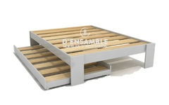 Canguro Base De Cama Queen con Móvil Matrimonial - comprar en línea