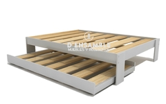 Canguro Base De Cama Queen con Móvil Individual - D'Ensamble Muebles