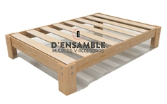 Cama Escuadras Matrimonial - D'Ensamble Muebles