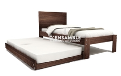 Cama Canguro Matrimonial / Individual con buró - comprar en línea