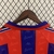 Camisa Barcelona Manga longa Retrô Home 1996/97 Masculina Torcedor - Azul+Grená