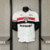 Camisa São Paulo Home 25/26 + Patrocínios Jogador Masculina - Branco na internet