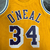 Regata Los Angeles Lakers Amarelo - O'Neal #34 - loja online