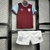Imagem do Kit Infantil West Ham Home 24/25 - Vinho+Azul