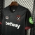 Camisa West Ham Away 24/25 Torcedor Masculina - Preto - Joker Sports - A Loja Oficial dos Fanáticos Por Futebol
