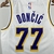 Regata Los Angeles Lakers Branco - Doncic #77 - loja online