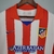 Camisa Atletico de Madrid Retrô Home 2013/14 Torcedor Masculina - Branco+Vermelho na internet