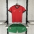 Kit Infantil Portugal Home 24/25 Adidas - Vermelho na internet