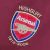 Camisa Arsenal Manga longa Retrô 2005/06 Masculina Torcedor - Vinho - loja online