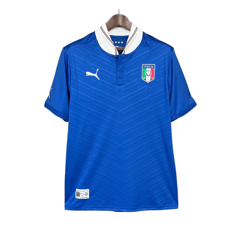 Camisa Seleção Itália Retrô Home 2012 Torcedor Nike Masculina - Azul