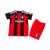 Kit Infantil Fulham Away 24/25 - Vermelho