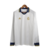 Camisa Real Madrid Retrô Manga longa Treino 2019/20 Torcedor Adidas Masculina - Branco