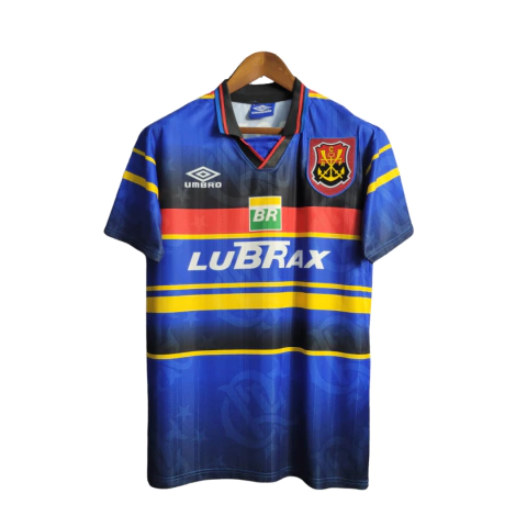 Camisa Flamengo III Retrô 1995 Masculina Torcedor - Azul
