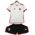 Kit Infantil Flamengo Away 24/25 Adidas - Branco