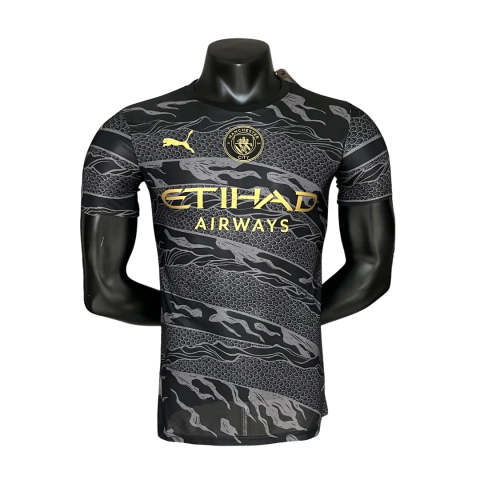 Camisa Manchester City Edição Especial 24/25 Jogador Puma Masculina - Preto