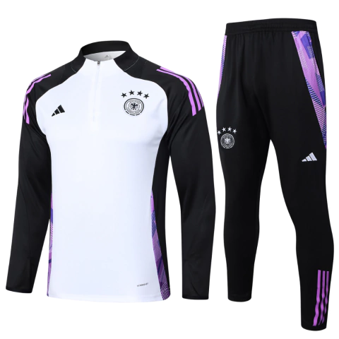 Conjunto Jaqueta+Calça Alemanha 24-25 Masculino - Branco