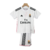 Kit Infantil Real Madrid Home 2014/15 Retrô - Branco
