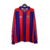 Camisa Barcelona Manga longa Retrô Home 1996/97 Masculina Torcedor - Azul+Grená - comprar online
