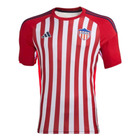 Camisa Junior Barranquilla 24/25 Home Torcedor Masculino - Branco+Vermelho - comprar online