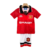 Kit Infantil Manchester United Home 94/96 Retrô - Vermelho