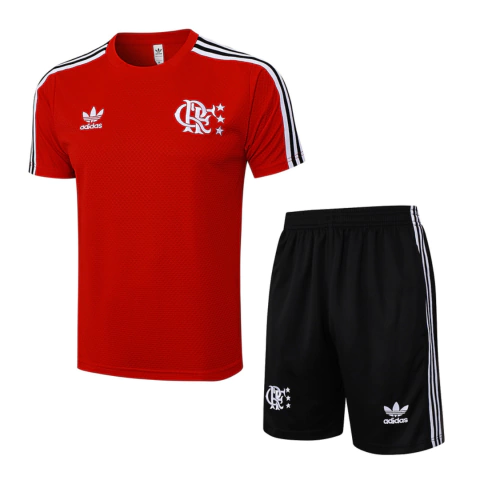 Conjunto Flamengo 25/26 Masculina - Vermelho - comprar online