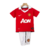 Kit Infantil Manchester United Home 2010/11 Retrô - Vermelho