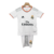 Kit Infantil Real Madrid Home 2013/14 Retrô - Branco