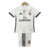 Kit Infantil Real Madrid Home 2016/17 Retrô - Branco