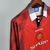 Camisa Manchester United Manga longa Home Retrô 1996 Masculina Torcedor - Vermelho na internet