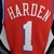 Regata NBA Philadelphia 76ers 20/21 Harden #1 Nike - Vermelho - loja online