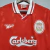 Camisa Liverpool Retrô Home 1996/97 Torcedor Masculina - Vermelho na internet