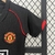 Kit Infantil Manchester United Black 2007/08 Retrô - Preto - Joker Sports - A Loja Oficial dos Fanáticos Por Futebol