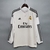 Camisa Real Madrid Manga longa Retrô Home 2014/15 Masculina Torcedor - Branco na internet