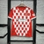 Camisa Girona Home 24/25 Torcedor Masculina - Branca+vermelha - comprar online