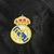 Camisa Real Madrid Manga longa Retrô Away 1998/1999 Masculina Torcedor - Preto