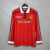 Camisa Manchester United Retrô 98/99 Torcedor Masculina Adidas Manga Longa - Vermelho - comprar online