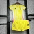 Kit Infantil Juventus Away 24/25 - Amarelo - Joker Sports - A Loja Oficial dos Fanáticos Por Futebol