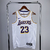 Regata Los Angeles Lakers Branco - James #23 - loja online