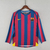 Camisa Barcelona Manga longa Retrô 2005/06 Masculina Torcedor - Vermelho+Azul - comprar online