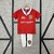 Kit Infantil Manchester United Home 1999/00 Retrô - Vermelho - comprar online