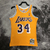 Imagem do Regata Los Angeles Lakers Amarelo - O'Neal #34