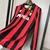 Camisa Milan Manga longa Retrô 1993/94 Masculina Torcedor - Vermelho+Preto - comprar online