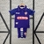 Kit Infantil Fiorentina Home 1998 Retrô - Azul - comprar online