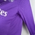 Camisa Real Madrid Retrô Away 16/17 Torcedor Masculina Manga Longa - Roxo na internet