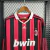 Camisa Ac Milan Home Manga Longa 2009 - Masculina Torcedor - Vermelho+Preto na internet