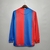 Camisa Barcelona Manga longa Retrô Home 2006/07 Masculina Torcedor - Azul+Grená