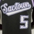 Regata Sacramento Kings Fox #5 Nike 2022 - Preto - Joker Sports - A Loja Oficial dos Fanáticos Por Futebol