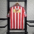 Camisa Chivas Guadalajara Retrô Home 06/07 Torcedor Masculina - Branco+Vermelho